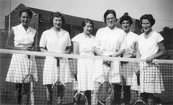 1955 Staff Tennis